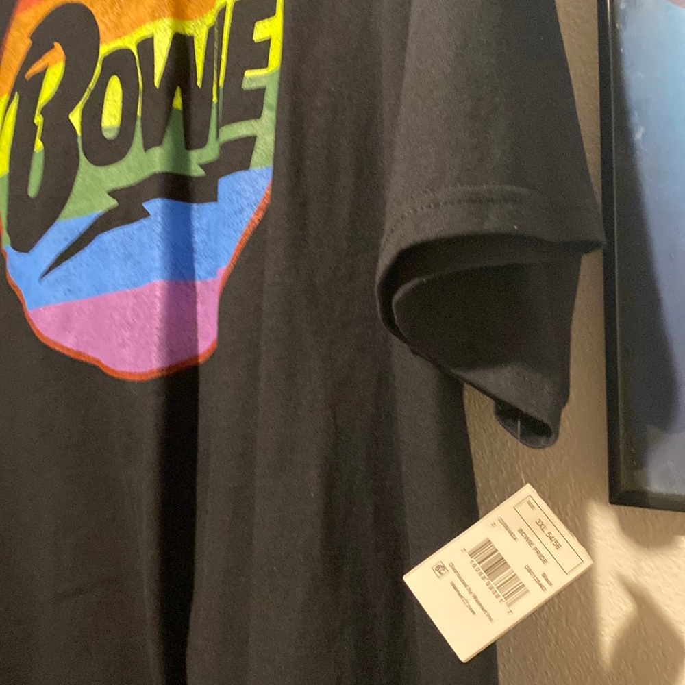 David Bowie t shirt 3x new with tags